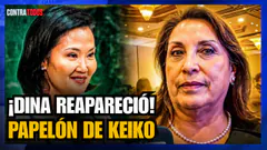 KEIKO: DINA ES CAPTADA CON MIKI TORRES | CONTRA TODOS