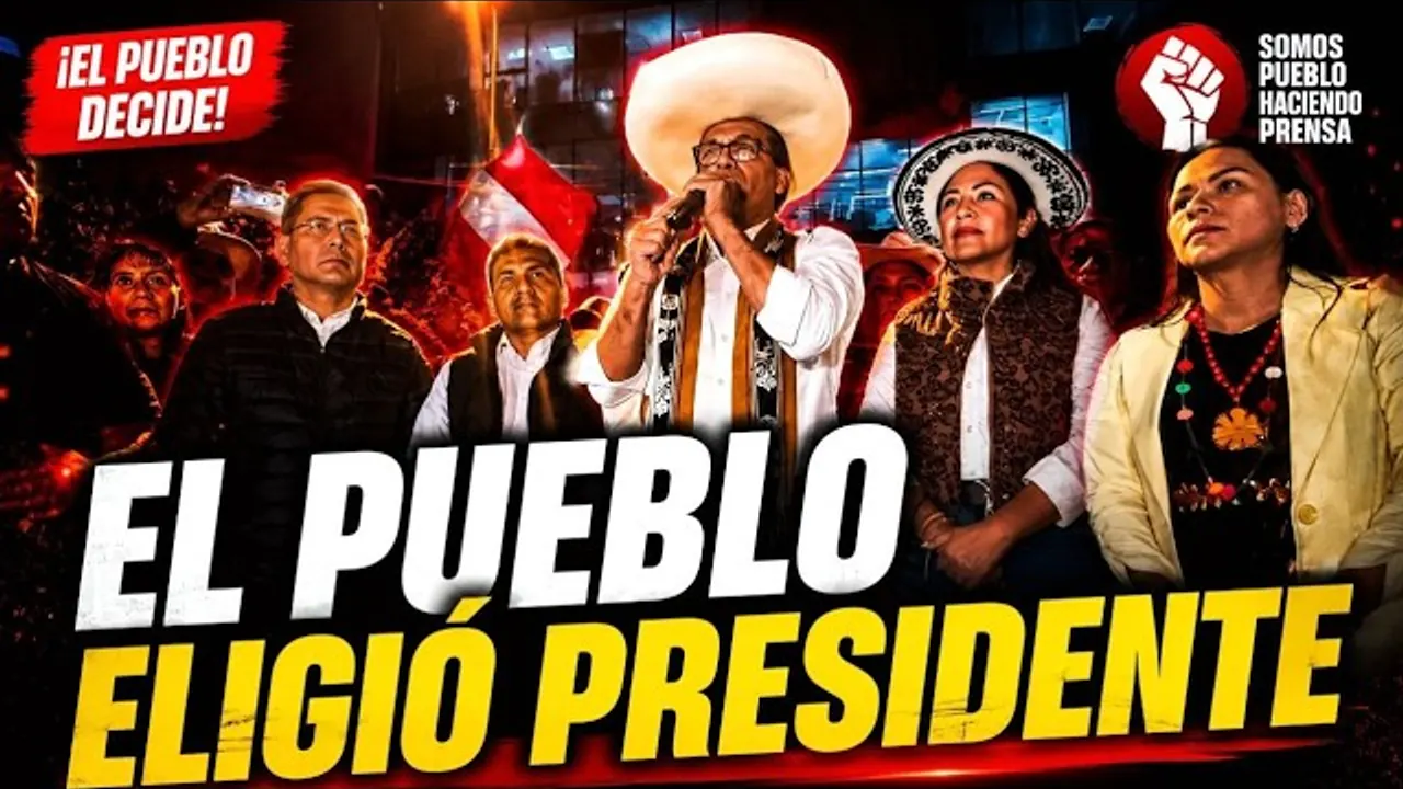 Reproducir: Roberto Sánchez dirige protesta contra el fraude |  ONPE proclama a KEIKO presidente - 27 jun