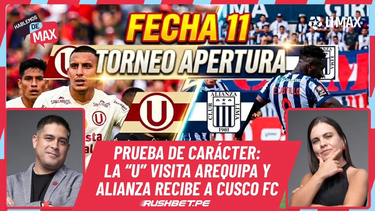 Reproducir: 🔴 UNIVERSITARIO OBLIGADO A GANAR FRENTE A MELGAR Y ALIANZA NO PUEDE FALLAR EN CASA I Hablemos de Max