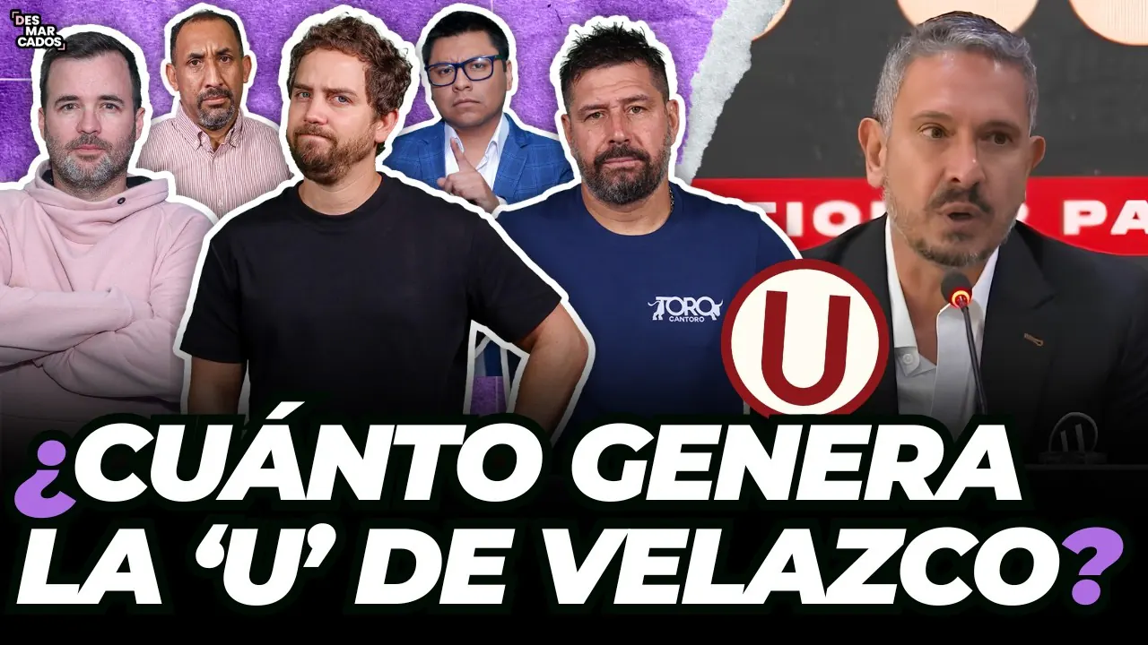 Reproducir: VELAZCO SACA PECHO POR LA 'U': "GENERAMOS 140 MILLONES DE SOLES, SOMOS UN CLUB PERFECTAMENTE VIABLE"