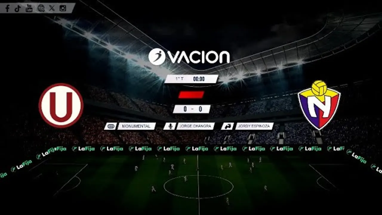 Reproducir: Universitario vs El Nacional (ECU) por RADIO OVACIÓN | AMISTOSO INTERNACIONAL