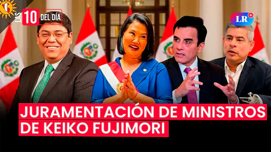 EN VIVO: JURAMENTACIÓN DE MINISTROS DE KEIKO FUJIMORI #lasdiezdeldía