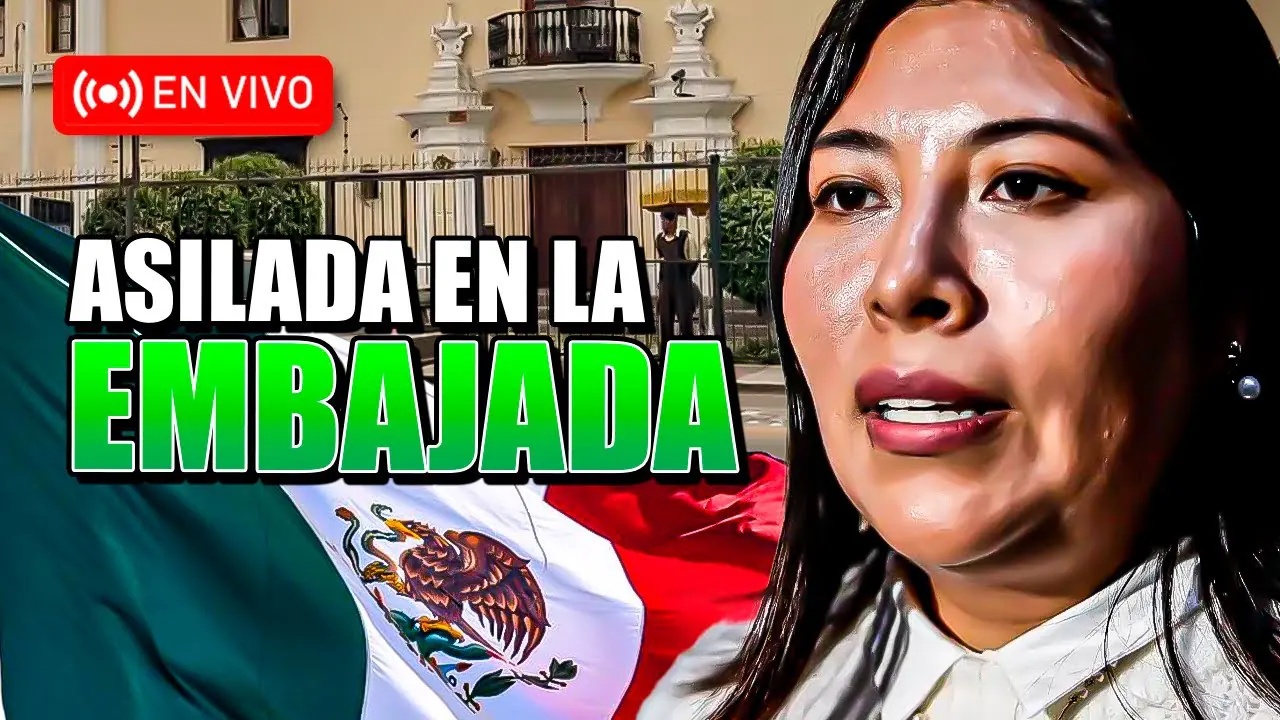 Reproducir: EN VIVO DESDE LA EMBAJADA DE MÉXICO: BETSSY CHÁVEZ PIDE ASILO Y PERÚ ROMPE RELACIONES DIPLOMÁTICAS