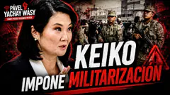 Keiko militariza el Perú | Porky y aliados son burla nacional | Soltarán a Toledo - 04 Ago
