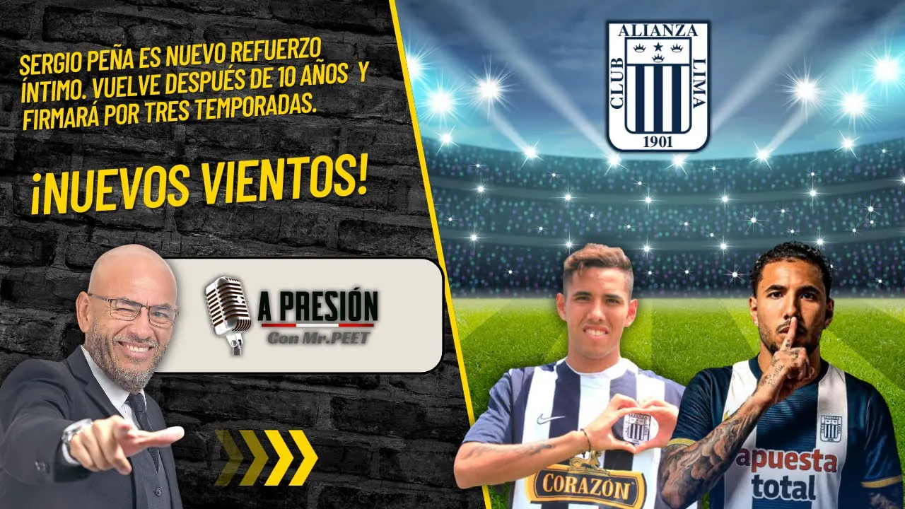 Reproducir: ¡Sergio Peña regresa a Alianza Lima!