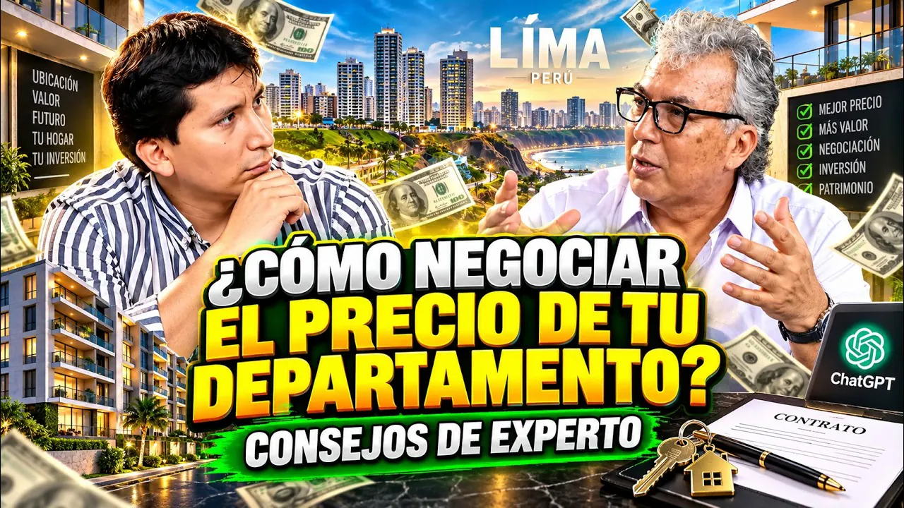 Reproducir: ¿Cómo NEGOCIAR el precio de TU DEPARTAMENTO? Consejos de Experto - INFOINMUEBLES