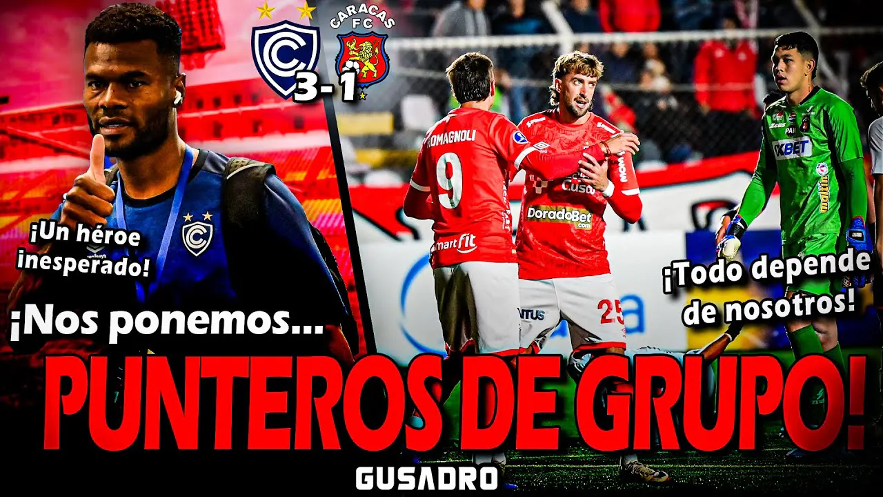 Reproducir: POST SALA: CIENCIANO 3-1 CARACAS - PUNTEROS DE GRUPO Y A UN TRIUNFO DE CLASIFICAR