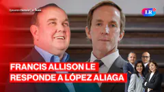 FRANCIS ALLISON LE RESPONDE A LÓPEZ ALIAGA EN VIVO Y KEIKO VS. SÁNCHEZ | RÉPLICA