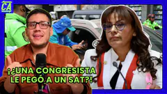 ¿UNA CONGRESISTA LE PEGÓ A UN SAT? - CONTRAATAQUE 06/01