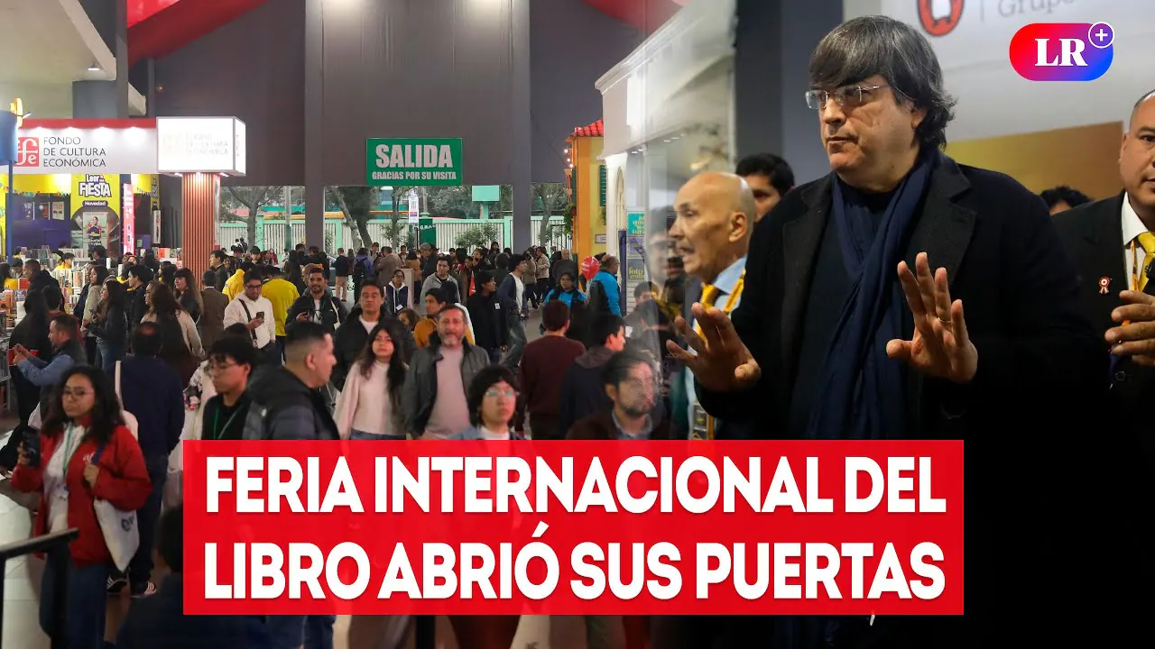 Reproducir: 🔴 Feria Internacional del Libro Lima 2025 abrió sus puertas: conoce sus novedades | #EnVivoLR