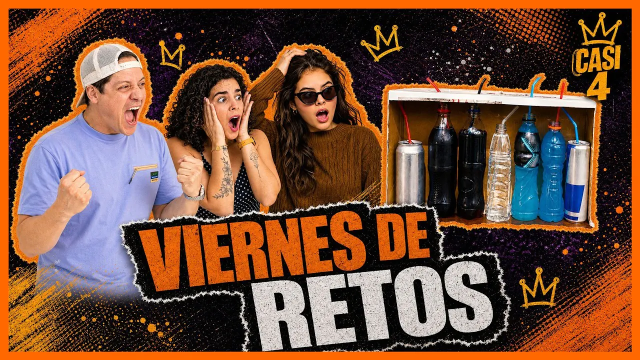 Reproducir: ¿QUIÉN GANARÁ? PERDEMOS LA DIGNIDAD EN EL VIERNES DE RETOS DE TIKTOK | CASI 4