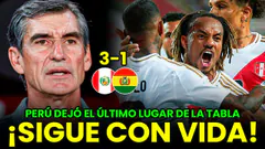 #ENVIVO | ¡PERÚ SIGUE CON VIDA! SELECCIÓN VENCIÓ 3-1 A BOLIVIA Y QUEDÓ A TRES PUNTOS DEL REPECHAJE