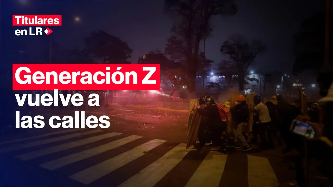 Reproducir: 🔴 MARCHA 25 OCTUBRE: ‘Generación Z’ se levanta por muerte de 'Trvko' | Titulares en LR