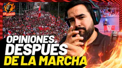 Opiniones después de la Marcha