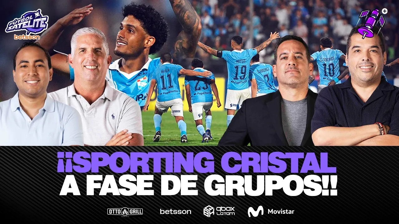 Reproducir: ¡SPORTING CRISTAL CLASIFICA A FASE DE GRUPOS DE LA COPA LIBERTADORES! #FÚTBOLSATÉLITE