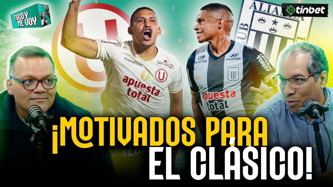 Reproducir: #ENVIVO🔴UNIVERSITARIO VS. ALIANZA LIMA: LLEGAN MOTIVADOS AL SUPER CLÁSICO PERUANO #TOCOYMEVOY