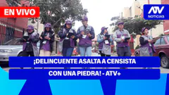 De 5 a 7 | ¡DELINCUENTE ATACA A CENSISTA CON UNA PIEDRA! - ATV+