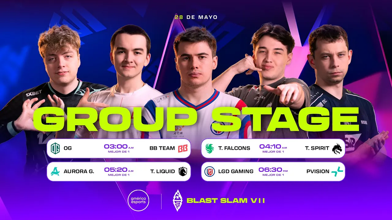 Reproducir: [ES] BLAST Slam VII: Group Stage [Día 3]
