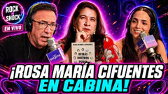 ¡ROSA MARÍA CIFUENTES EN CABINA #ENVIVO ROCKN'SHOCK CON CARLOS GALDÓS
