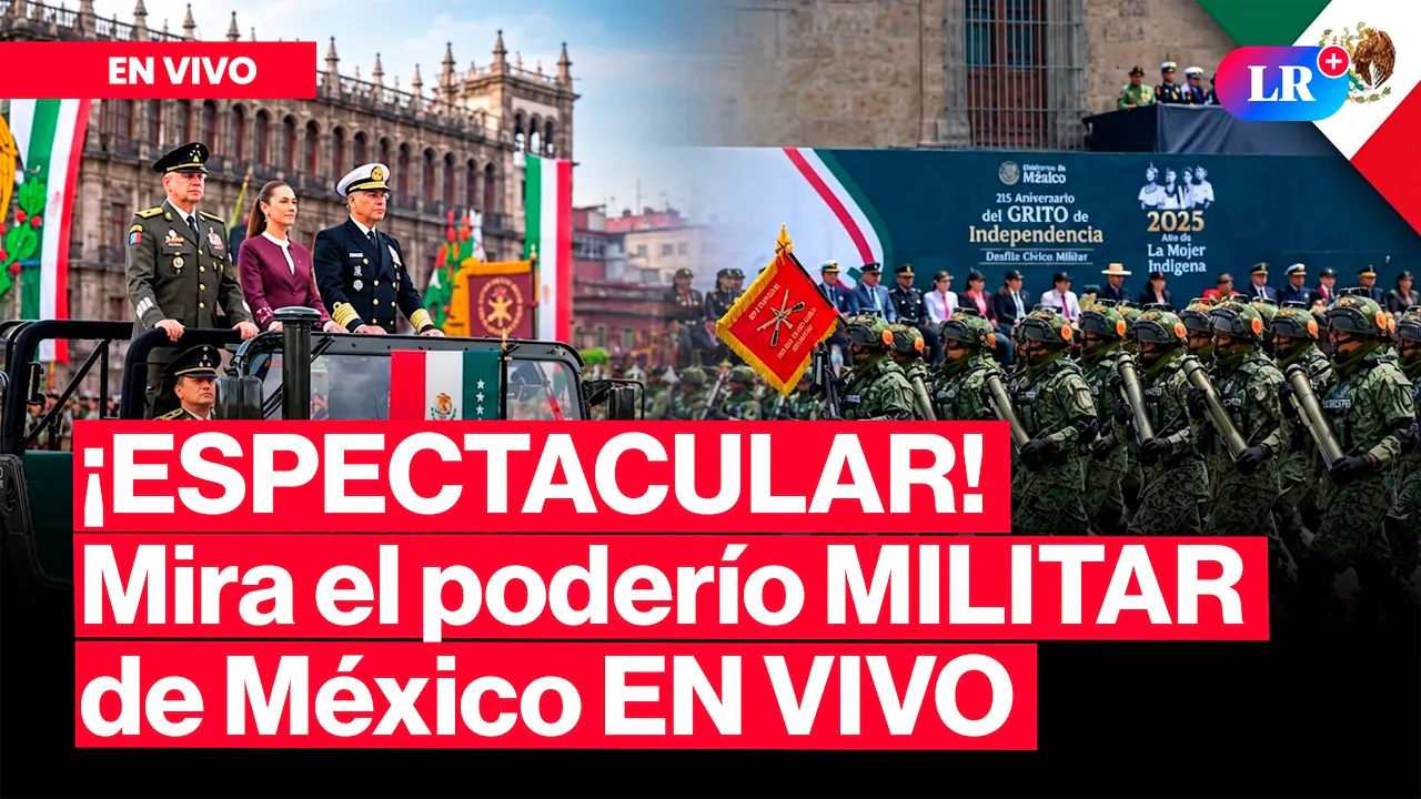Reproducir: 🔴 EN VIVO | Desfile Militar 2026 por la Independencia de México desde el Zócalo | #LR