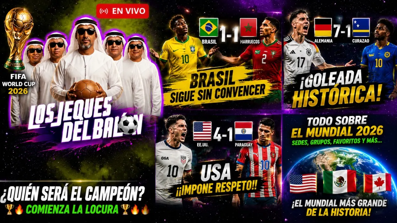 Reproducir: 🔥 Mundial 2026: ¿Por qué Sudamérica está decepcionando? | Debate JDB y DAMMBRO OFFICIAL