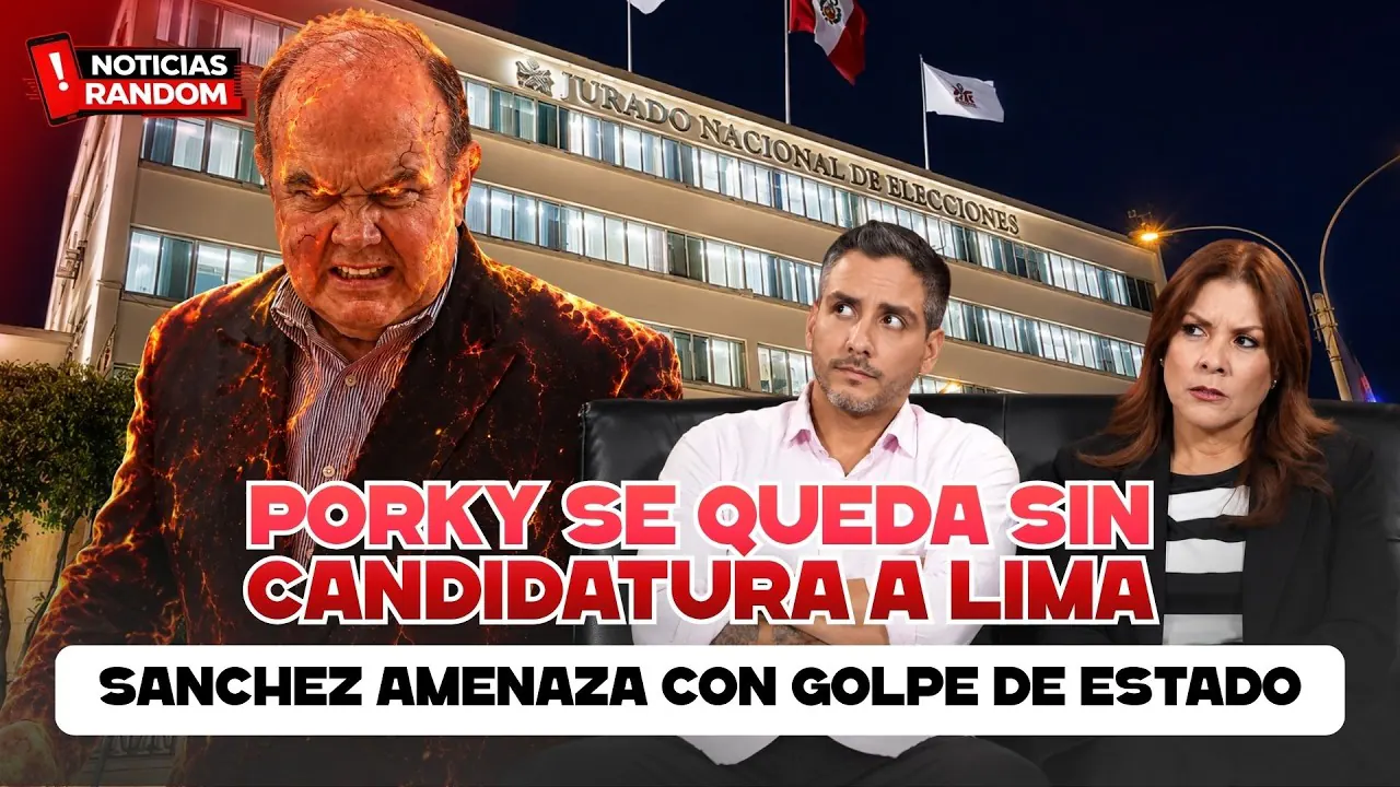 Reproducir: PORKY SE QUEDA SIN CANDIDATURA EN LIMA - NOTICIAS RANDOM