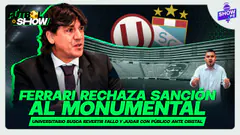 UNIVERSITARIO EN PROBLEMAS: FERRARI RECHAZA SANCIÓN AL MONUMENTAL | FÚTBOL Y SHOW