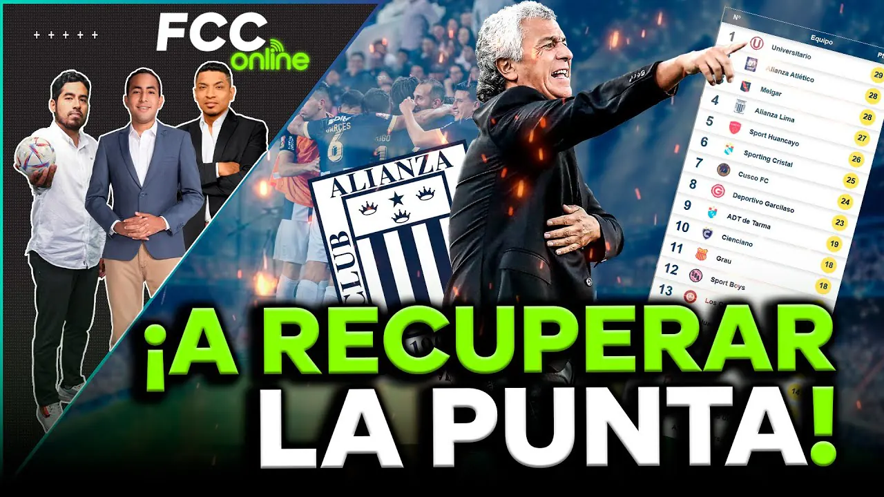 Reproducir: 🔴#ENVIVO ALIANZA LIMA LISTO PARA ENFRENTAR A COMERCIANTES UNIDOS ¿RECUPERARÁ LA PUNTA? #FCCONLINE