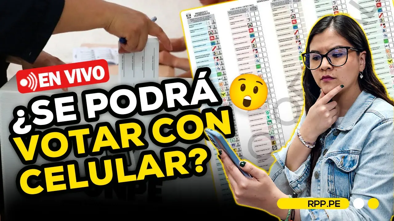 Reproducir: 🔴 EN VIVO 🎙️ ELECCIONES 2026: ¿SE PODRÁ VOTAR CON CELULAR? #RPPESPECIALES
