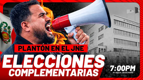 Hasta quemar el último cartucho: Marcha en el JNE