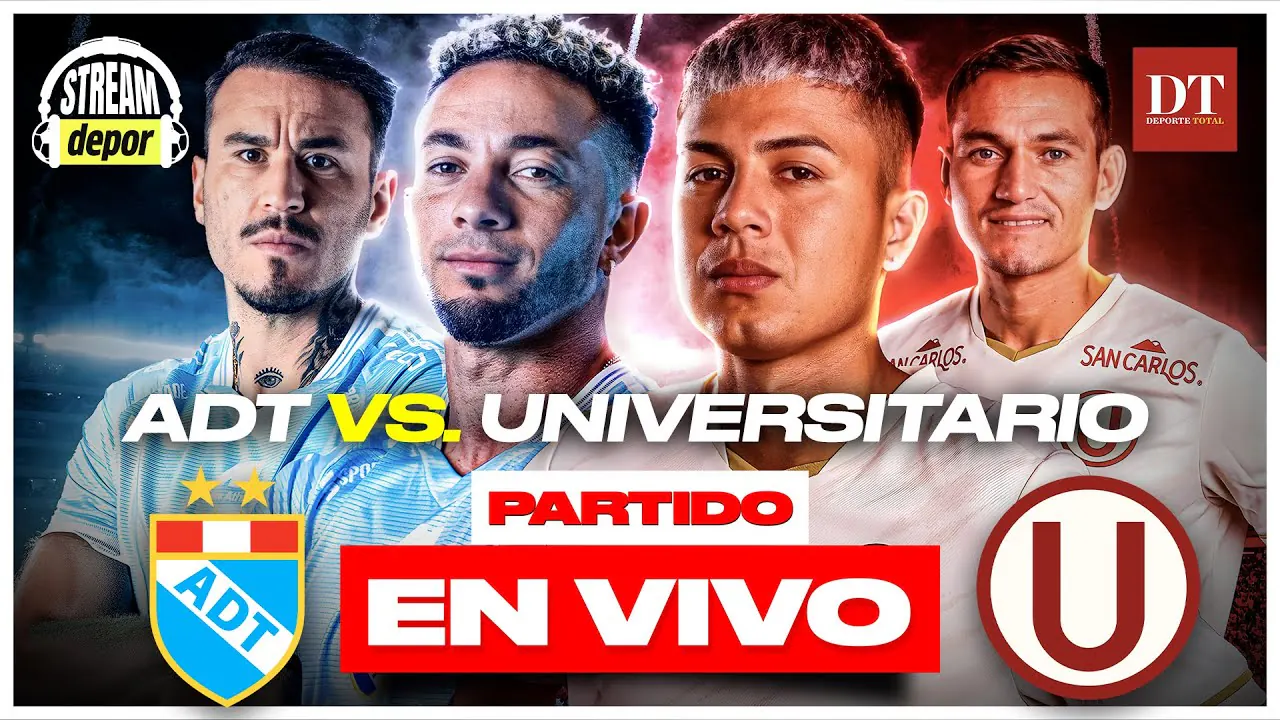 Reproducir: ADT VS UNIVERSITARIO EN VIVO | TORNEO CLAUSURA 2025 | El Comercio