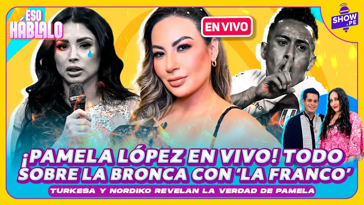 Reproducir: PAMELA LÓPEZ NOS VISITA EN VIVO: CUEVA, PAMELA FRANCO Y MÁS 🔥 ESO HÁBLALO