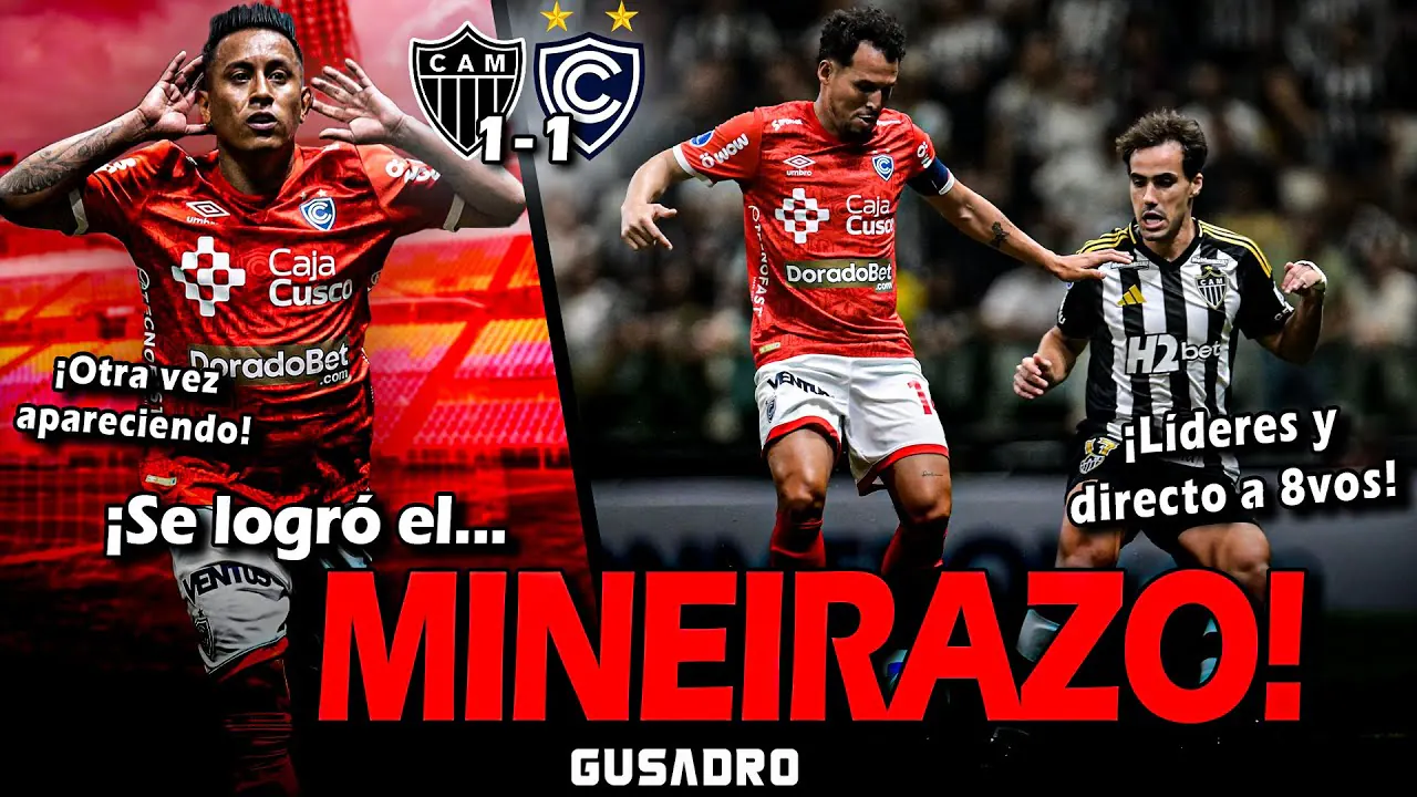 Reproducir: POST SALA: MINEIRO 1-1 CIENCIANO - ¡MINEIRAZO! CIENCIANO CLASIFICA 8VOS DE FINAL DE SUDAMERICANA