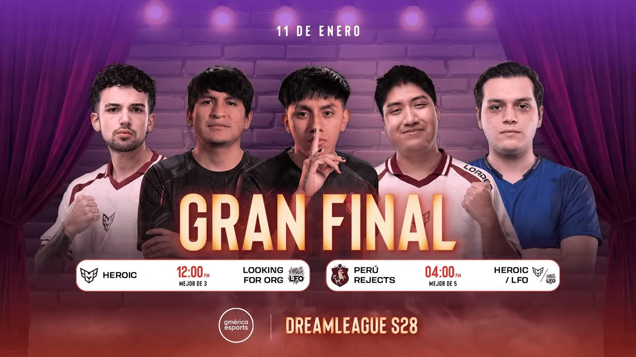 Reproducir: LFO vs HEROIC | DreamLeague S28: CQ - Final Lower