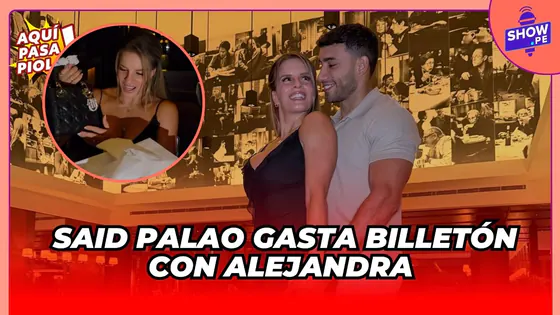 SAID PALAO GASTA BILLETÓN EN REGALO DE ALEJANDRA BAIGORRIA