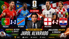 PORTUGAL VS. RD CONGO, INGLATERRA VS. CROACIA, GHANA VS. PANAMÁ Y UZBEKISTÁN VS. COLOMBIA