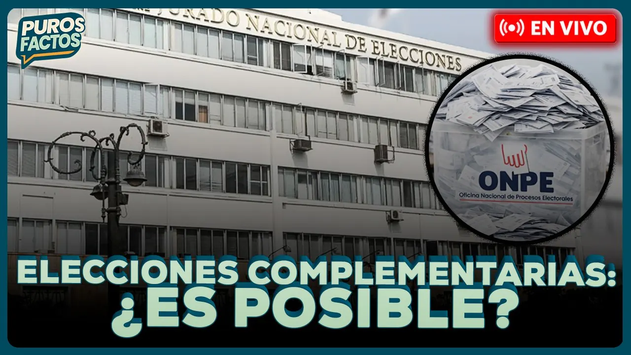 Reproducir: 🚨 #ENVIVO | ¿ELECCIONES COMPLEMENTARIAS TRAS COMICIOS IRREGULARES? | #PUROSFACTOS
