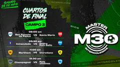 Fútbol ¡EN VIVO! - MASTER 30 INTERCOLEGIOS
