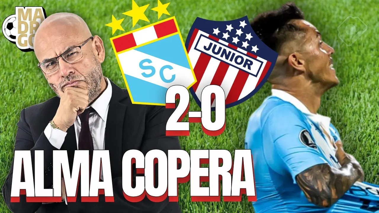 Reproducir: MADRUGOL CON MR PEET: ALMA COPERA | SPORTING CRISTAL 2 - 0 JUNIOR | COPA LIBERTADORES