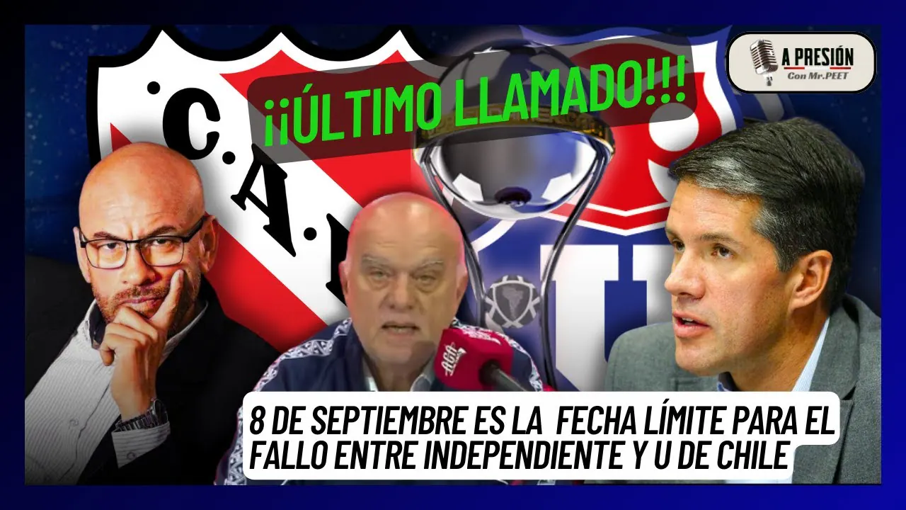 Reproducir: Pipo Gorosito y el fallo de la U. de Chile vs Independiente