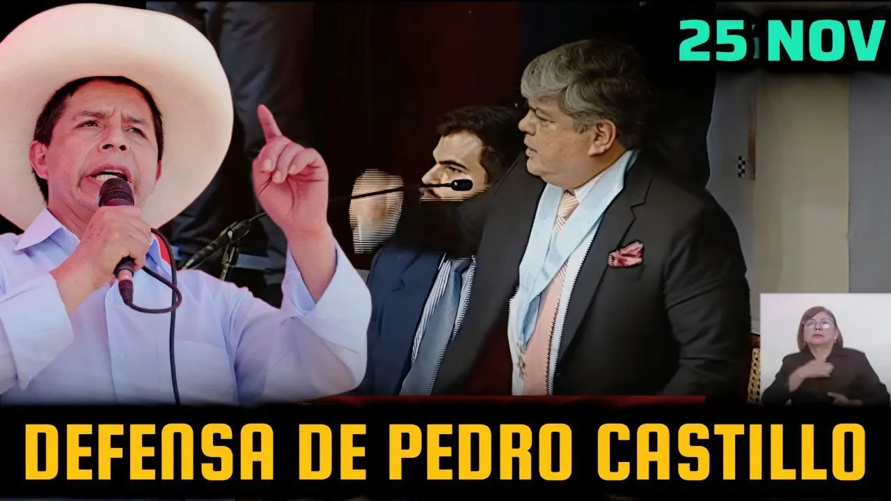 Reproducir: Congreso VS. Pedro Castillo | Defensa contundente contra acusación del parlamento | en vivo - 25 nov