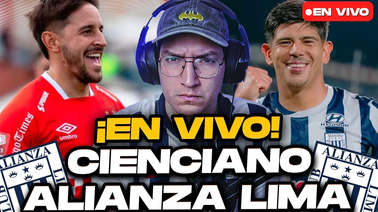 Reproducir: Alianza Lima vs Cienciano | EN VIVO Liga 1