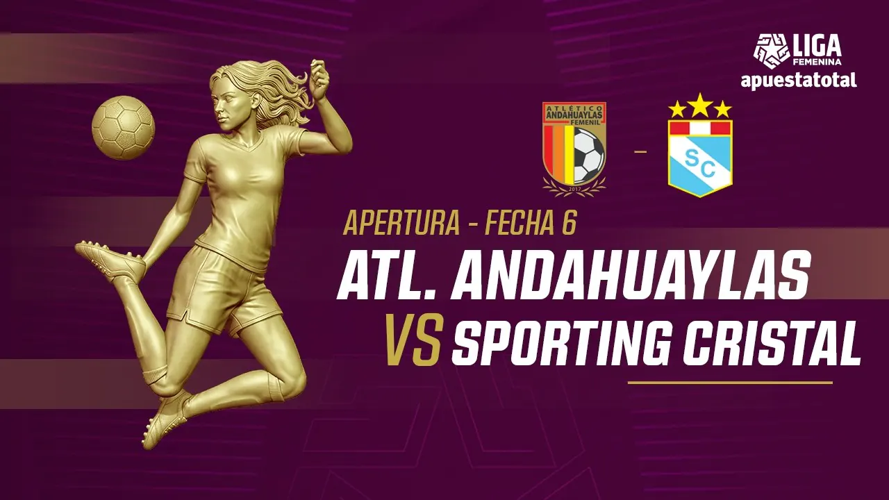 Reproducir: 🔴EN VIVO | ATL. ANDAHUAYLAS VS SPORTING CRISTAL | LIGA FEMENINA | FECHA 6