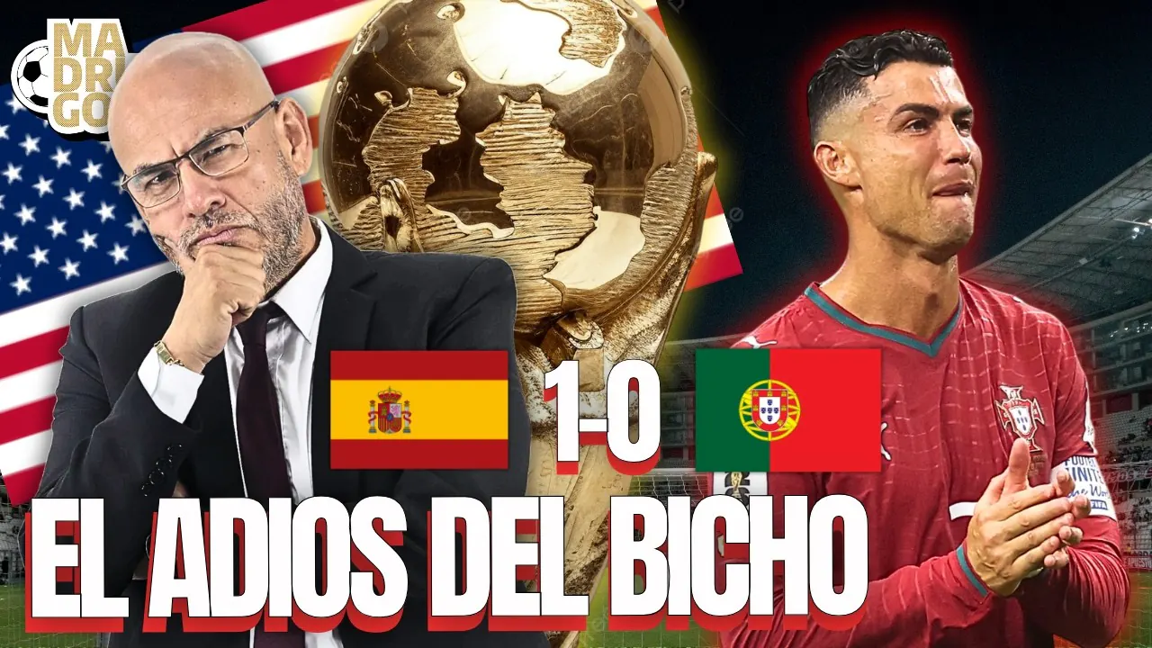Reproducir: MADRUGOL CON MR PEET: EL ADIOS DEL BICHO | PORTUGAL ELIMINADO ANTE ESPAÑA