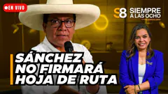 ROBERTO SÁNCHEZ DESCARTA HOJA DE RUTA Y RATIFICA ASAMBLEA CONSTITUYENTE | S8