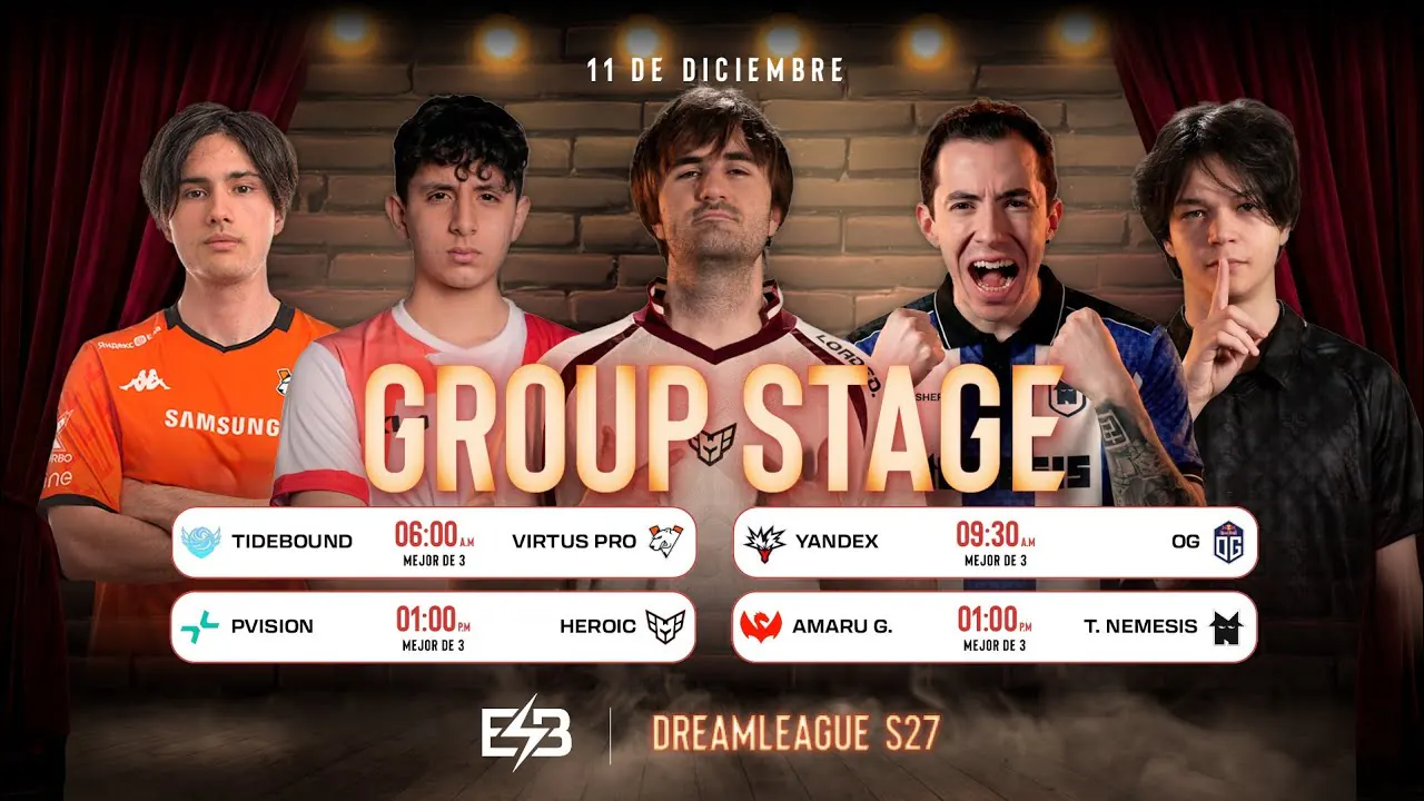 Reproducir: VIRTUS.PRO vs TIDEBOUND | DreamLeague S27: Group Stage