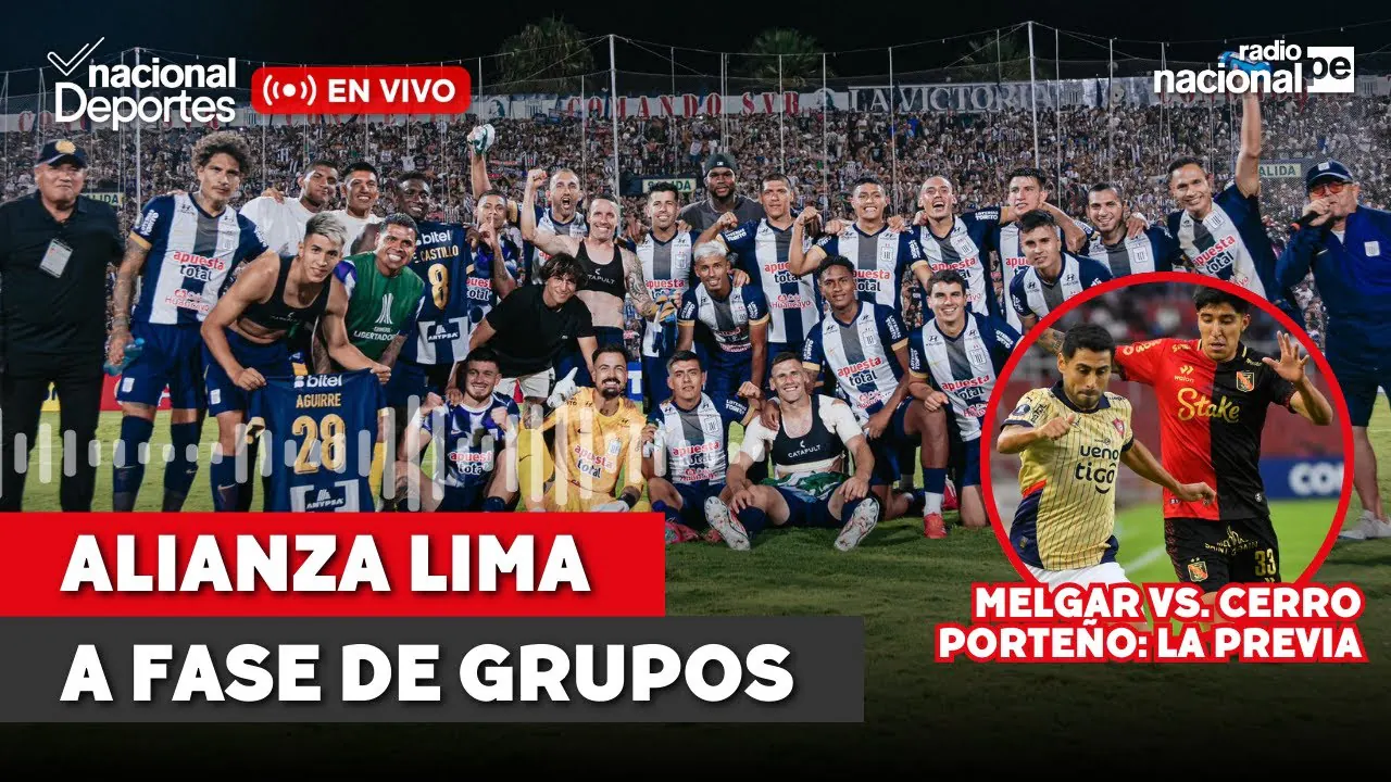 Reproducir: EN VIVO: Nacional Deportes 12/3/25 |ALIANZA hace historia en la LIBERTADORES |Previa Melgar vs Cerro