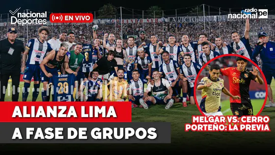 EN VIVO: Nacional Deportes 12/3/25 |ALIANZA hace historia en la LIBERTADORES |Previa Melgar vs Cerro