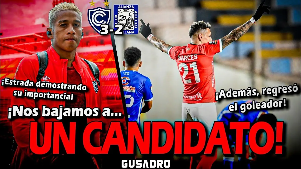 Reproducir: POST SALA: CIENCIANO 3-2 ALIANZA ATLÉTICO - ENTRARON LOS DE JERARQUÍA Y LO DIMOS VUELTA