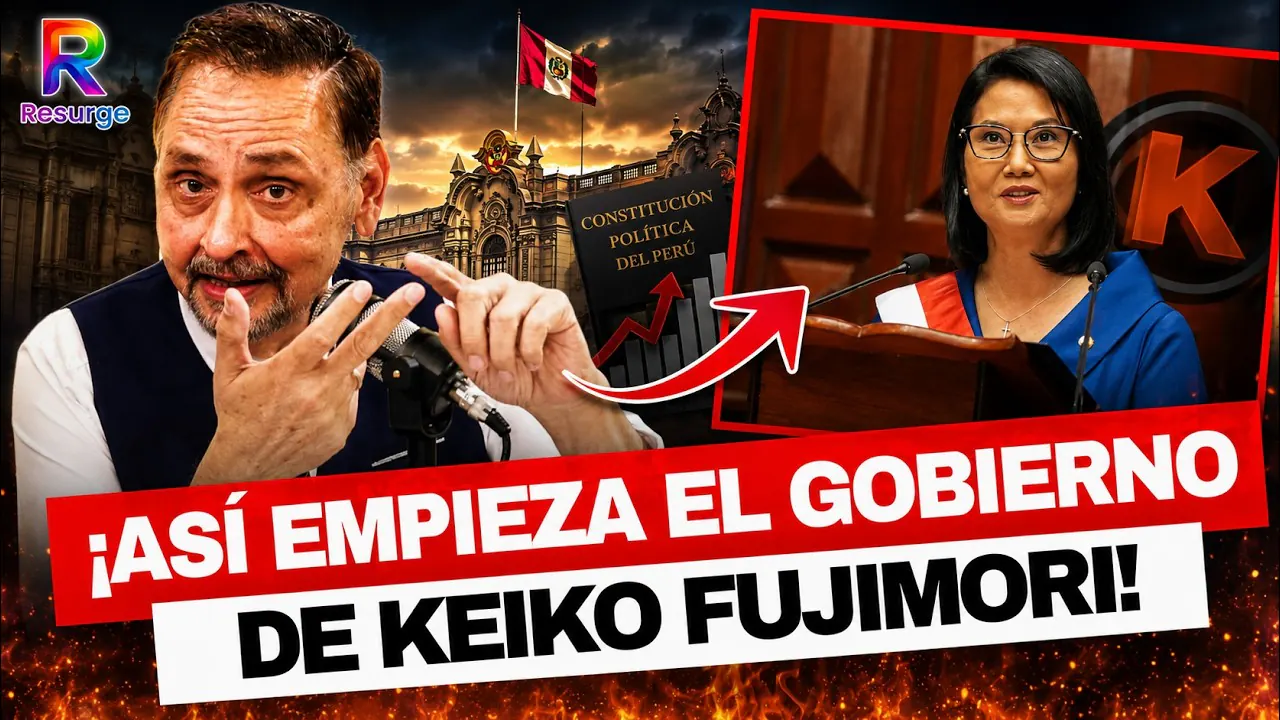 Reproducir: 🚨¡ASÍ EMPIEZA EL GOBIERNO DE KEIKO FUJIMORI! | DAVID DUMET ANALIZA EL PLAN FUJIMORISTA 🏛️